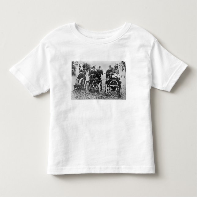 Marcel (d.1903) und Louis (1877-1944) Renault driv Kleinkind T-shirt (Vorderseite)