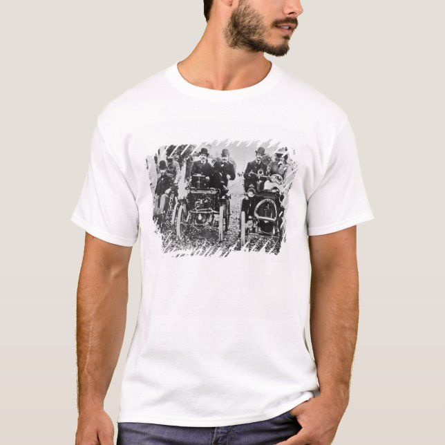 Marcel (d.1903) und Louis (1877-1944) Renault driv T-Shirt (Vorderseite)