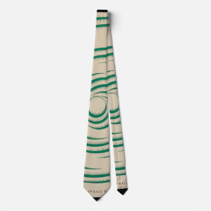 Marcel Duchamp Rotorelief Cravate VERTE