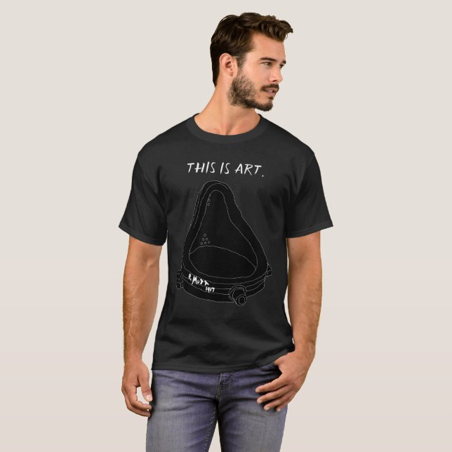 Marcel Duchamp-Springbrunnen (Rückwärtsgang) T-Shirt (Vorne ganz)