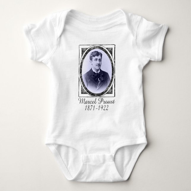 Marcel Proust Baby Strampler (Vorderseite)