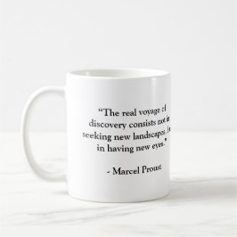Marcel Proust Berühmtes Reiseangebot Kaffeetasse