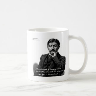 Marcel Proust & Famous Zitat Kaffeetasse