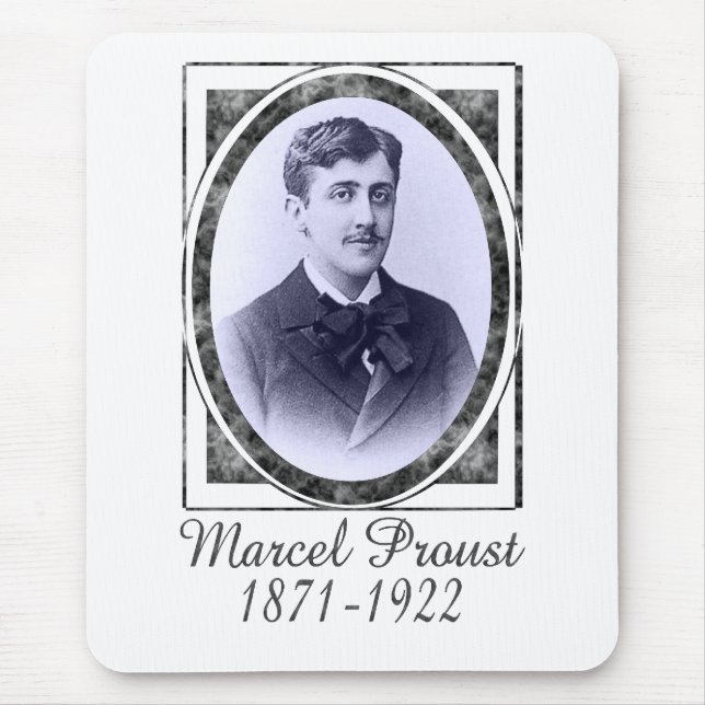 Marcel Proust Mousepad (Vorne)