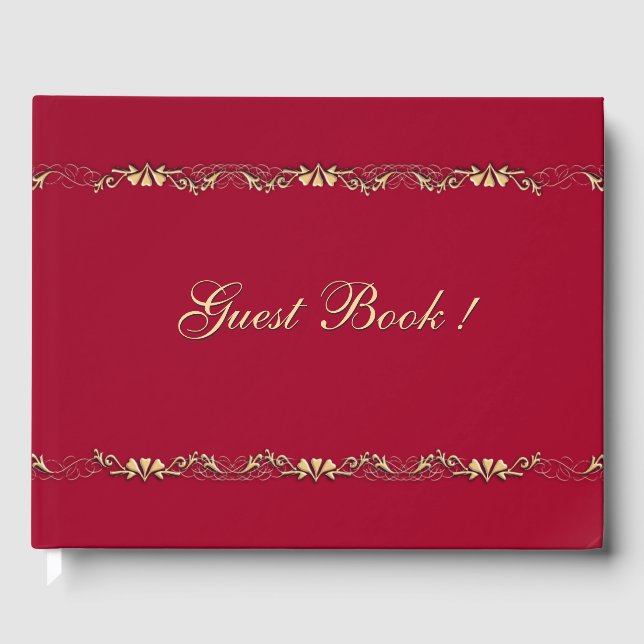 Marcella et Gold Design Livre d'or (Recto)