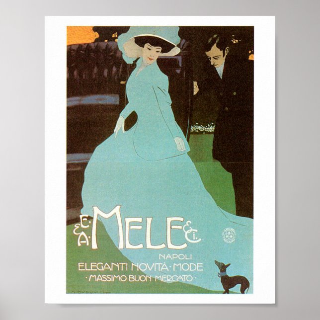 MARCELLO DUDOVICH VINTAGE POSTER 1910 (Vorne)
