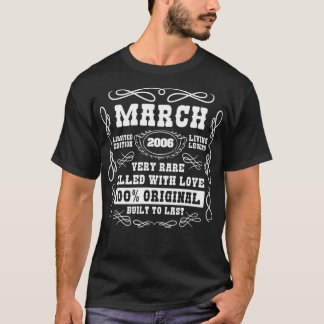 March 2006 Limited Edition Living Legend 15th Birt T-Shirt