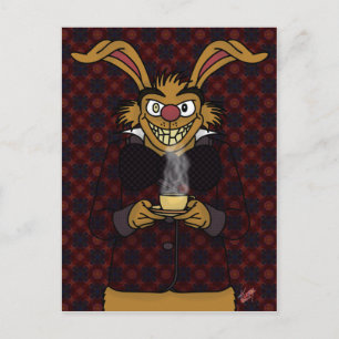March Hare Postcard Postkarte