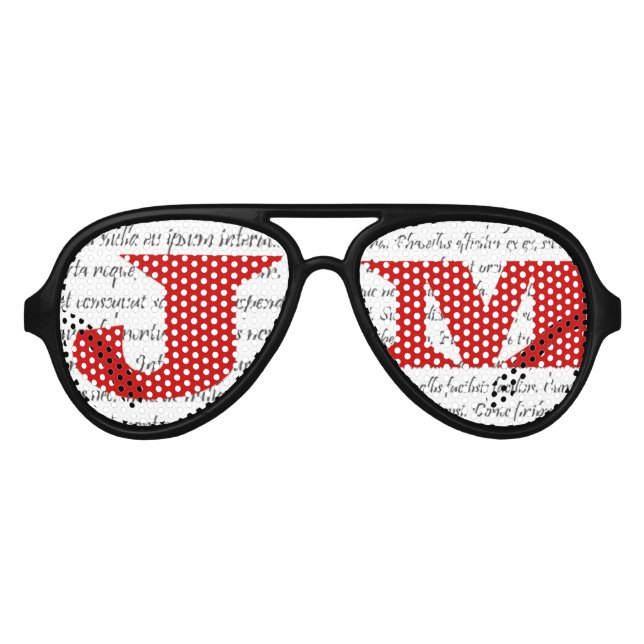 Marchant oder Bust! Sonnenbrille (Vorderseite)