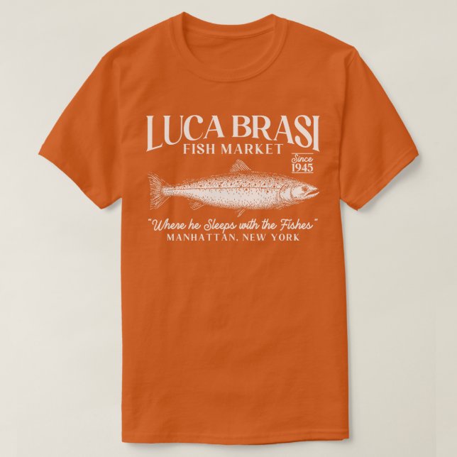 marché aux poissons luca brasi TShirt (Design devant)