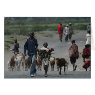 Marché de masai