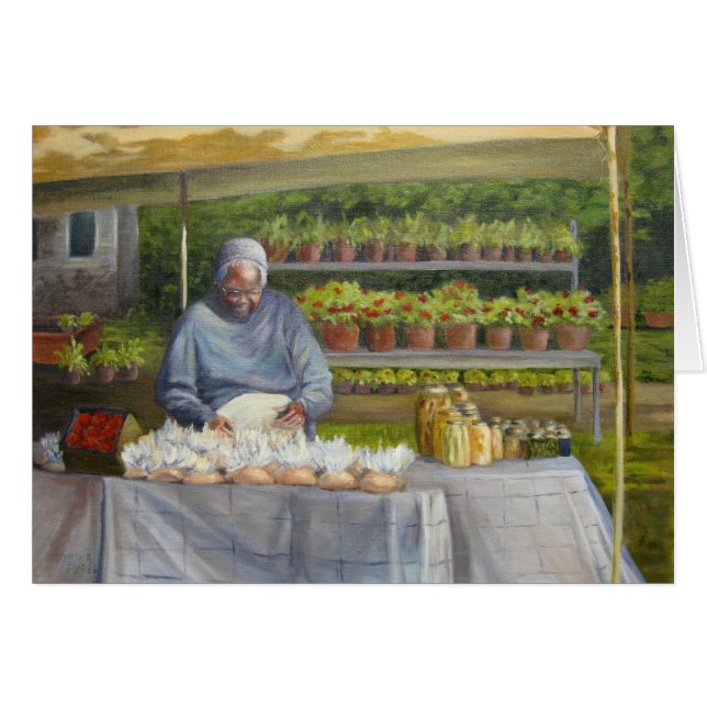 "Marché de Mint Hill" (Devant Horizontal)