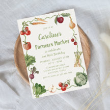 Marché des producteurs de légumes Invitation d'ann