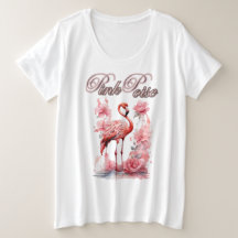 Marche du Flamant rose gracieux | Pétales et art r