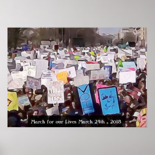 Marche pour notre affiche de Rallye de contrôle de
