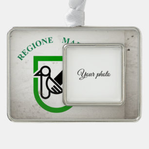 Marche Rahmen-Ornament Silber