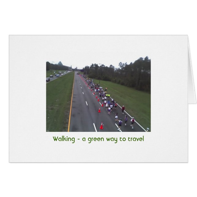 Marche - une manière verte de voyager (Devant Horizontal)