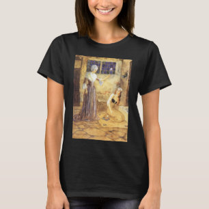 Märchen-Ascheputtel mit Feenpatin T-Shirt