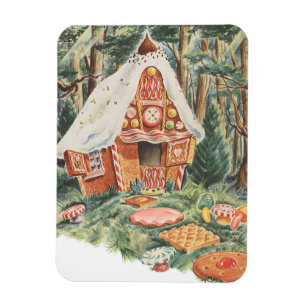 Märchen aus alter Zeit, Hänsel und Gretel Zuckerha Magnet