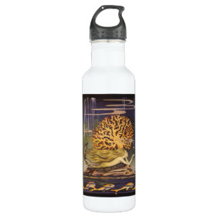 Märchen aus alter Zeit, kleine Meerjungfrau im Oze Edelstahlflasche