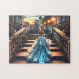 Märchen-Ballkleid Kunst Verzauberte Palast Abend