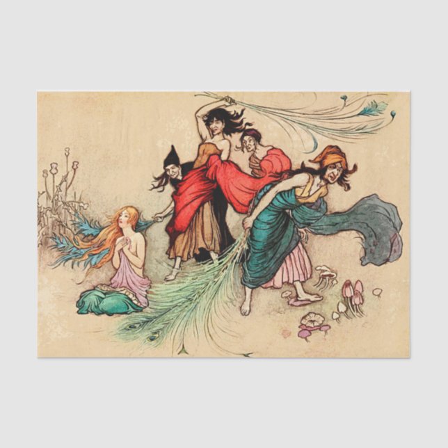 Märchen Cinderella Seidenpapier (Vorderseite)