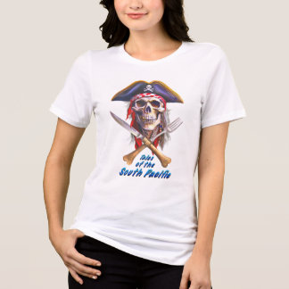"Märchen des Südpazifiks" Piratenschädel Tri-Blend Shirt