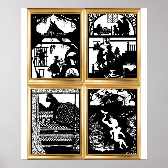 Märchen Designs Kollektion Poster (Vorne)