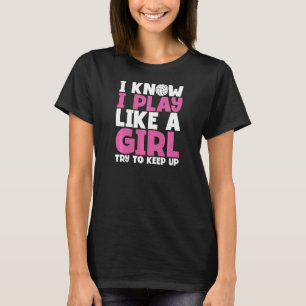 Märchen, die ich kenne, wie ein Mädchen, versuchen T-Shirt