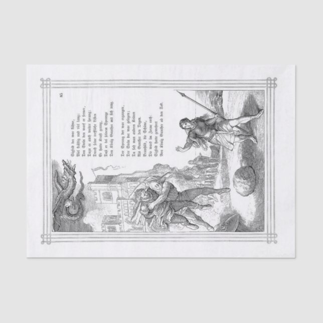 Märchen drei seidenpapier (Vorderseite)