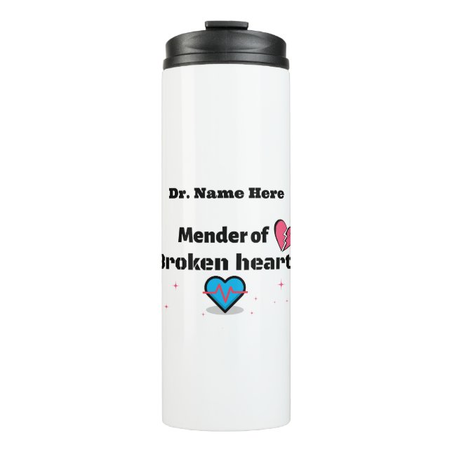 Märchen gebrochener Herzen Thermosbecher (Vorderseite)