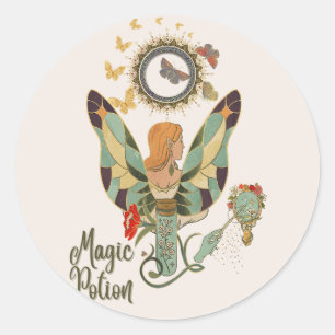Märchen & Magische Momente Runder Aufkleber