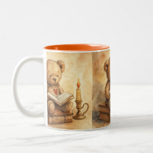 Märchen mit einem glücklichen Ende, Vintag von Nat Zweifarbige Tasse