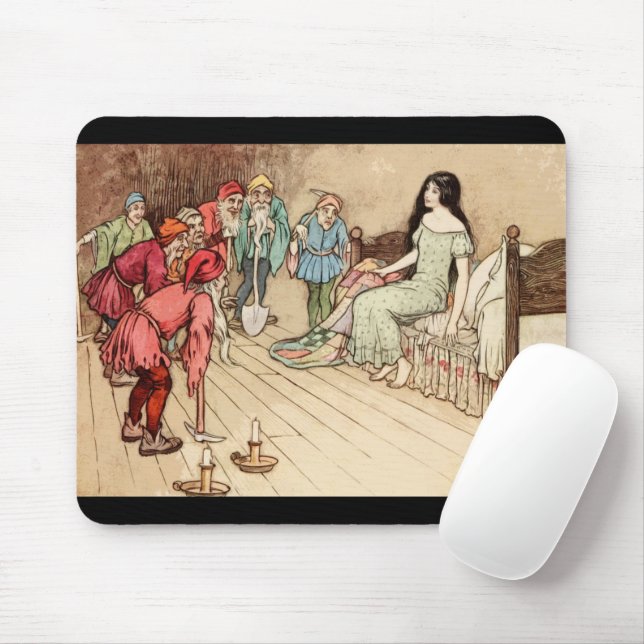Märchen Schneewittchen Mousepad (Mit Mouse)
