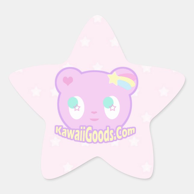 Märchen Stern-Aufkleber (Vorderseite)