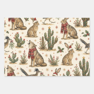 Märchenbuch Südwest-Weihnachtsgeschenk-Stil Geschenkpapier Set