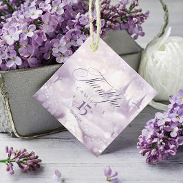 Märchengarten Quinceanera Lavender/Lilac ID1030 Geschenkanhänger