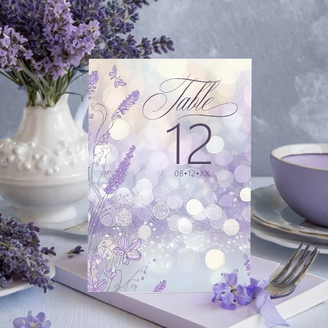 Märchengarten Quinceanera Lavender/Lilac ID1030 Tischnummer (Von Creator hochgeladen)