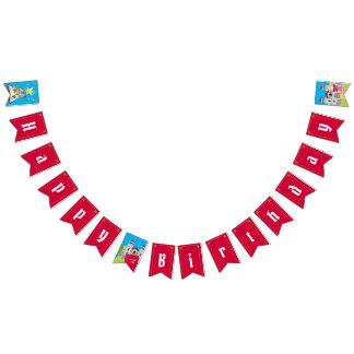 Märchengeschichten Girl's Birthday Party Wimpelkette