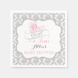 Märchenhaft einmal auf Zeit Prinzessin Damask Serviette