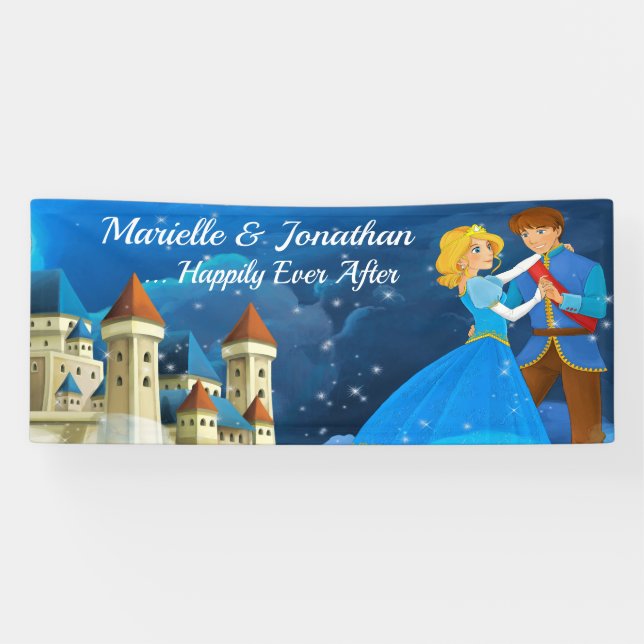 Märchenhafte Hochzeit / Jubiläumsbanner Banner (Horizontal)