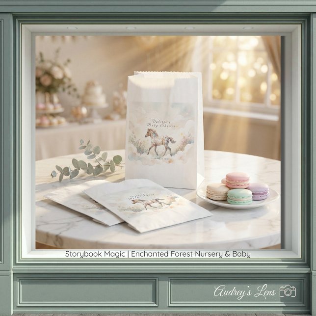 Märchenhafte Magie Enchanted Forest  Geschenktütchen (Storybook Magic Enchanted Forest Favor Bag)