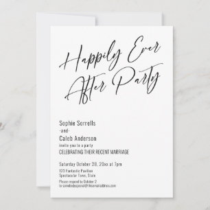 Märchenhafte Party - Moderne elegante Einladung