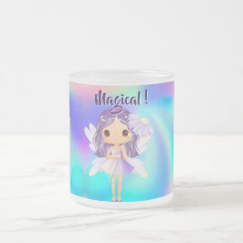 Märchenhafte Prinzessin-Feen-Geburtstag Mattglastasse