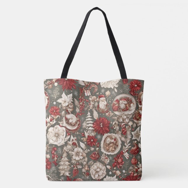 Märchenhafte Weihnachtsdekorationen, Blume Tasche (Rückseite)