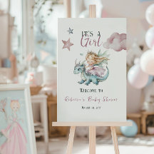 Märchenhafter Traum-Drache Rosa Prinzessin Baby Sh