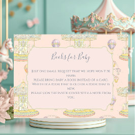 Märchenhafter Vintager Vergnügungspark Begleitkarte