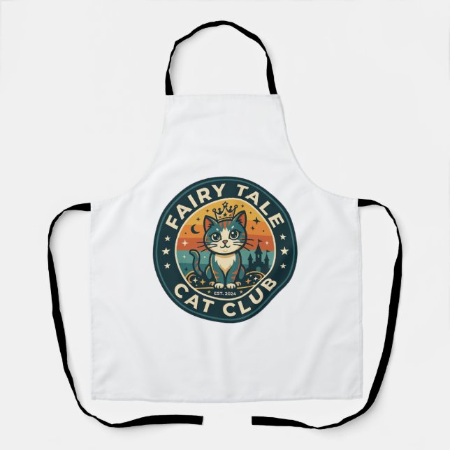 Märchenkatze Süße Kitty Design - Märchenkatze  Schürze (Vorderseite)