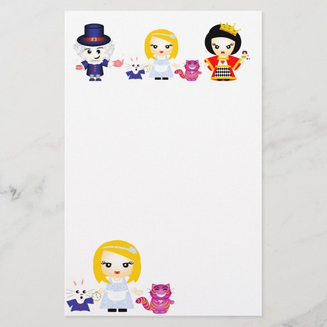 Märchenland Briefpapier (Vorderseite)