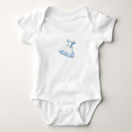 Märchenland-Geschichten-Buch-Alice-Kleid Baby Strampler